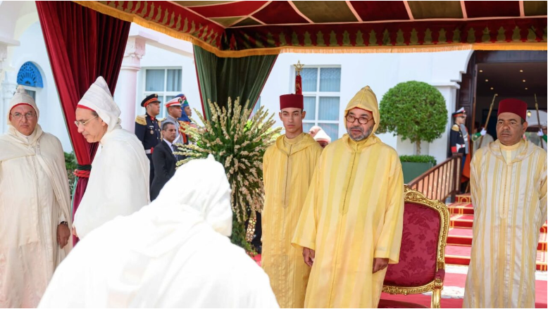 المضيق : جلالة الملك يترأس بالمضيق حفل استقبال بمناسبة عيد العرش المجيد …